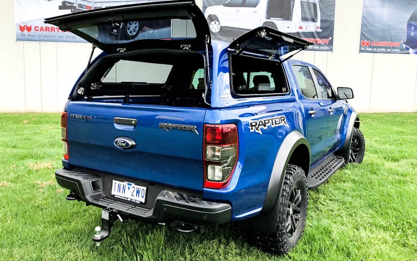 Ford Ranger Raptor Hardtop mit Glasklappen SON