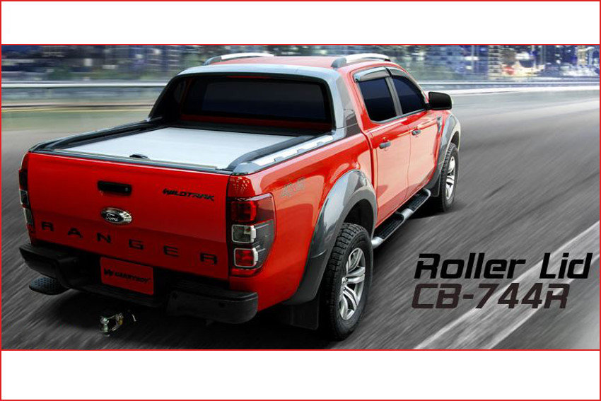 Carryboy Roller Lid Aluminium Rollo 789R-FTD Für Ford Ranger Wildtrak, Doppelkabine