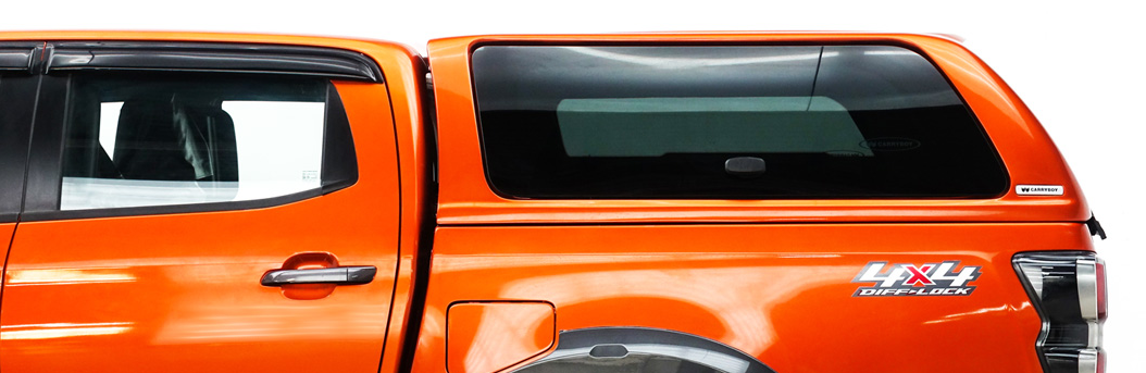 CARRYBOY Hardtop SLR Klappfenster Fenster ohne Befestigungsbolzen
