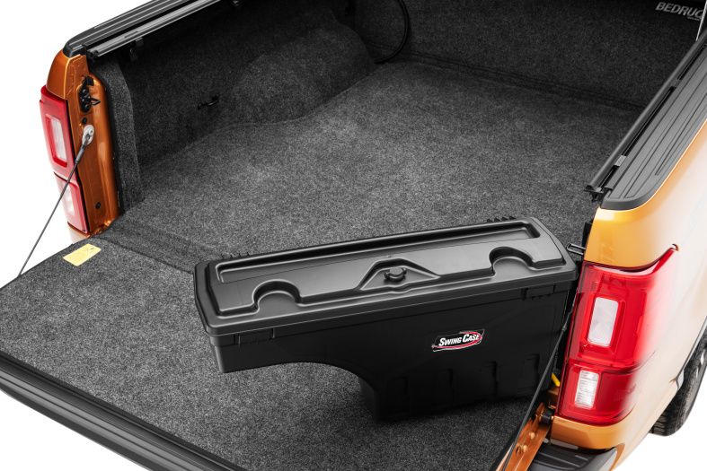 NOVISauto CARRYBOY Werkzeugbox Staubox Toolbox schwenkbar für Pickup Ladefläche Toyota Hilux Revo Invincible