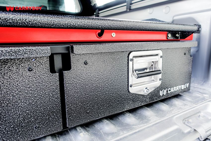 CARRYBOY Ladebodenauszug mit Werkzeugschubladen Kombination CB-800 Größe S Schublade abschließbar